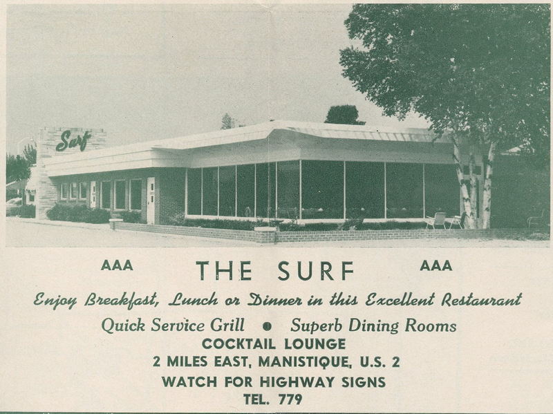 The Surf (Bayside Hotel) - 1960S Print Ad (newer photo)